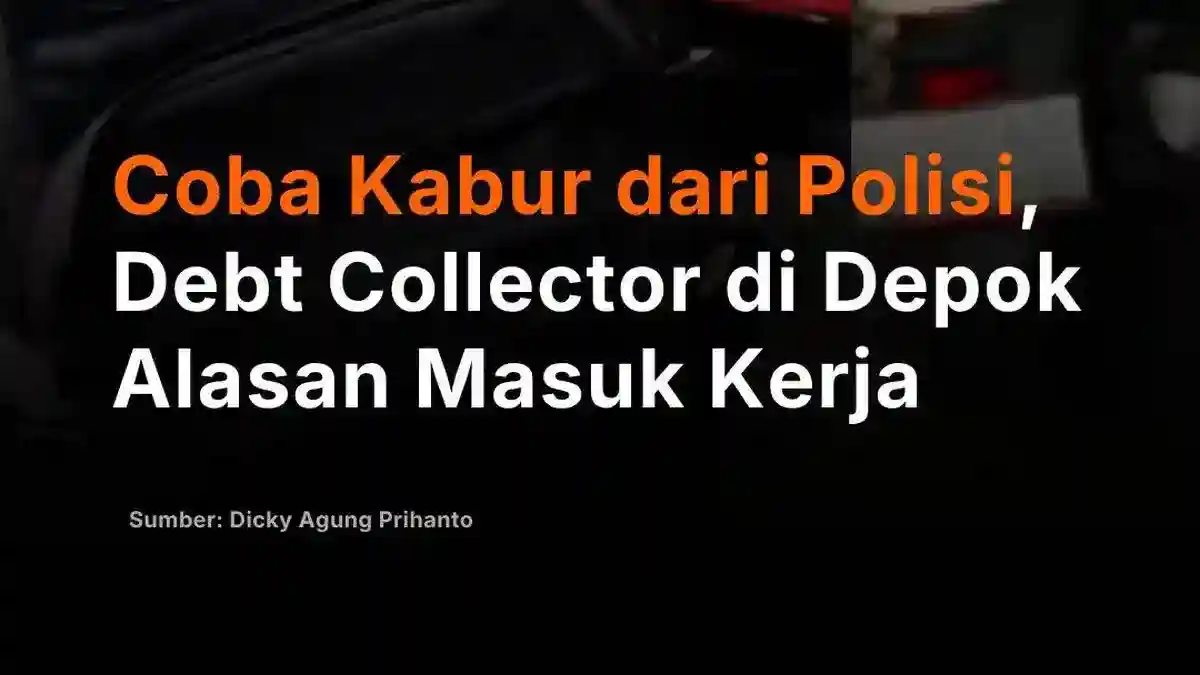 Lima Penagih Motor Diperiksa Tim Jaguar di Jalan Kartini Depok
