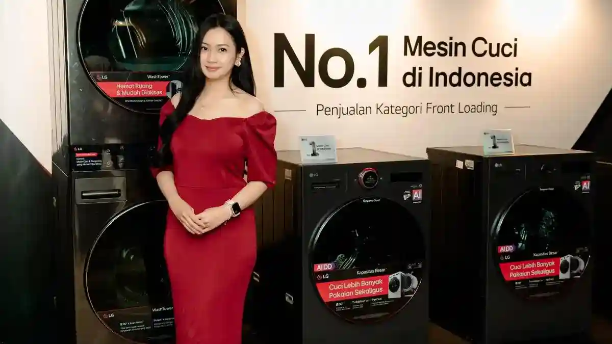Di Tengah Pasar Elektronik Lesu, LG Catat Pangsa 40,5 Persen untuk Mesin Cuci Front Loading Di Tengah Pasar Elektronik Lesu, LG Catat Pangsa 40,5 Persen untuk Mesin Cuci Front Loading