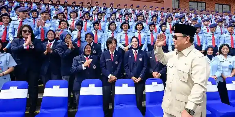 Pesan Kebangsaan Prabowo untuk Siswa SMA Taruna Nusantara di Cimahi